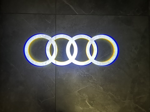 Лазерная проекция Audi DL-A-C-03