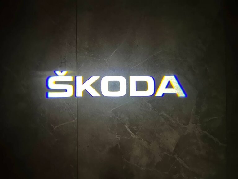 Лазерная проекция Skoda DL-S-C-03
