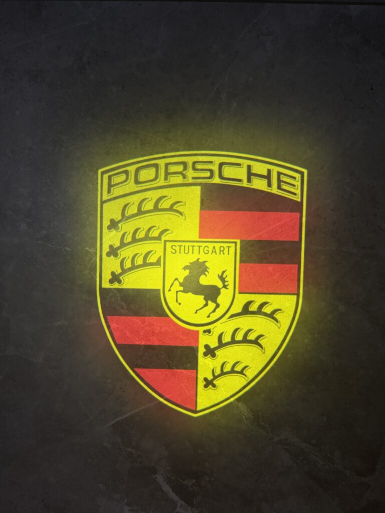 Лазерная проекция Porsche DL-P-P-04
